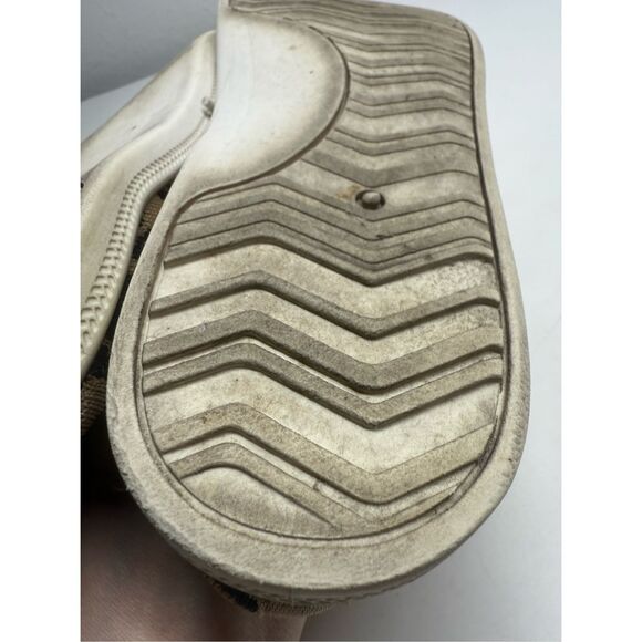 Torrid Stretch Knit Ruched Sneaker (WW) Size 10 Lace up Leopard Print - Picture 10 of 14